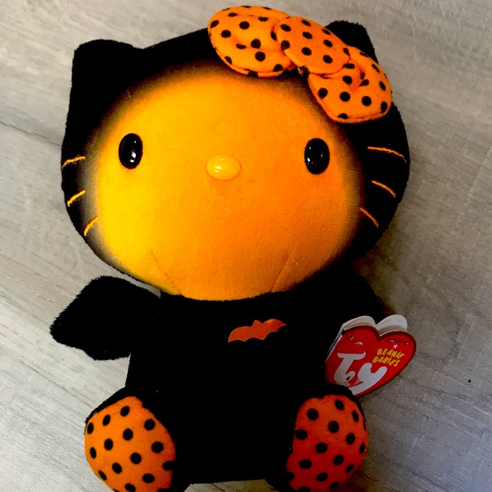 Spooky TY Beanie Babies Sanrio Hello Kitty Halloween Plush
